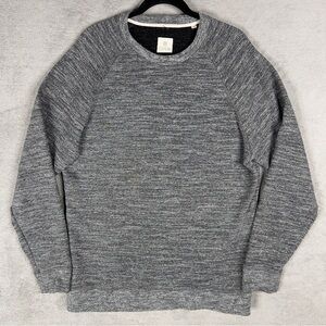 Devium USA Sweatshirt Men's XL Heather Gray French Terry Minimalist Essential